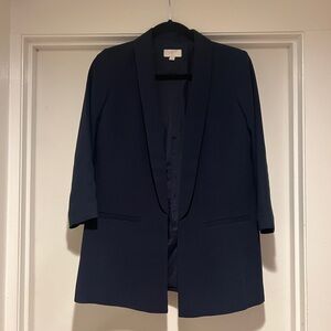 Navy Blue LOFT Blazer